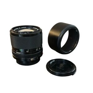 Vintage Canon BT-52 100mm F2.8 Manual Focus Lens for Canon FD Mount Hood Caps